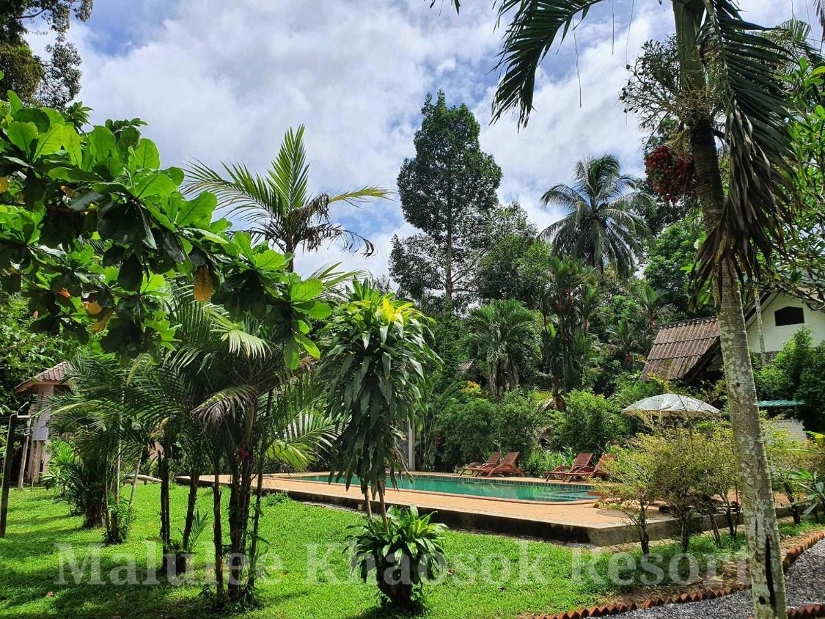 Malulee Khaosok Resort Khao Sok National Park Exterior foto